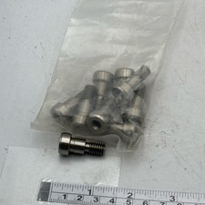 Parafuso de tampa serrilhada componente industrial aço inoxidável roscado pacote com 10 comprar usado  Enviando para Brazil