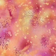 Sunrise Sunset Batik multicolorido rosa amarelo laranja Benartex 1,25 jardas 100% algodão, usado comprar usado  Enviando para Brazil