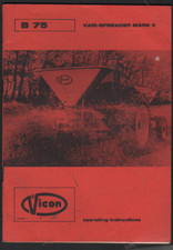 Original vicon vari for sale  DRIFFIELD