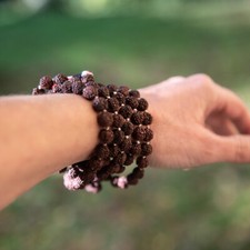 Rudraksha Mala mini Samen Shiva Mala Nepal comprar usado  Enviando para Brazil