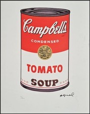 ANDY WARHOL *Campbells Tomato Soup*50 x 40 cm*signed lithograph*limited # 52/200 comprar usado  Enviando para Brazil