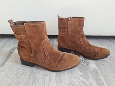 Brown suede ankle for sale  GRAYS