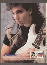 1988 JOE SATRIANI MAGAZINE AD ~ IBANEZ 540 POWER GUITAR comprar usado  Enviando para Brazil