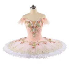 Fantasias tutu prato clássico panqueca balé rosa pêssego profissional comprar usado  Enviando para Brazil