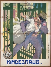 Affiche gaumont 1909 d'occasion  Versailles