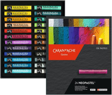 Conjunto de 24 pastéis de óleo neopastel Caran D'ache (7400.324) comprar usado  Enviando para Brazil