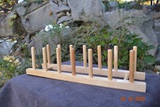 Wooden plate holder for sale  Gloucester
