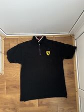 Camisa polo masculina Ferrari 1998 preta bordada oficial licenciada tamanho GG comprar usado  Enviando para Brazil