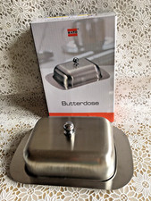 Butterdose edelstahl butterglo gebraucht kaufen  Hallerndorf