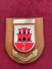 Gibraltar lva plaque for sale  CHELMSFORD