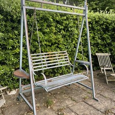 Metal garden swing for sale  FARINGDON