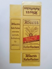 Knorr haferflocken alte gebraucht kaufen Knorr haferflocken alte gebraucht kaufen  Fürstenfeldbruck