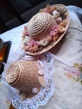 Straw dolls hat for sale  NEWBURY