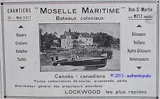 Publicite moselle maritime d'occasion  Cires-lès-Mello
