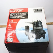 Everbilt sump pump for sale  Chillicothe