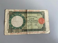 Banconota lire italiana usato  Pinerolo
