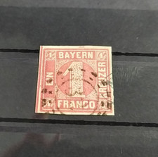 Bayern gestempelt 1 gebraucht kaufen  Ebergötzen