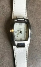 Relógio Kenneth Cole RK2082 pulseira de couro branco janela de data comprar usado  Enviando para Brazil