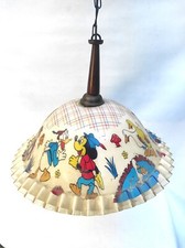 Candelabro infantil vintage, estampa de personagens da Disney, Mickey, Plutão, Bambi comprar usado  Enviando para Brazil