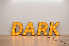 Illuminated marquee dark for sale  LONDON