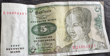 Deutsche mark schein gebraucht kaufen  Paderborn