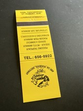 Vintage canada matchbook d'occasion  Expédié en Belgium