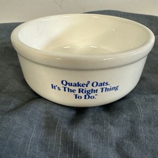 Quaker oats bowl for sale  Chapmanville