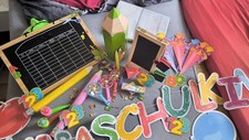 Einschulungsdeko wandbild gebraucht kaufen  Erkner