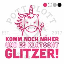 Autoaufkleber einhorn lustig gebraucht kaufen  Herdecke