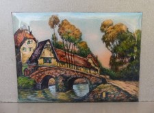 Tableau émaux cuivre d'occasion  Polliat