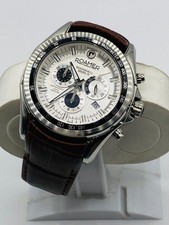 Usado, Cronógrafo Roamer Rockshell Mark III – 44mm – Fabricado na Suíça – Cristal de safira – T comprar usado  Enviando para Brazil