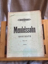 Mendelssohn concertos partitio d'occasion  Rennes-