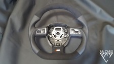 Volante AUDI A3 Q5 Sline fundo plano extra grosso Alcantara comprar usado  Enviando para Brazil