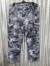 blue camo trousers for sale  BIRMINGHAM