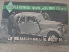 Renault primaquatre 1938 d'occasion  Vesoul