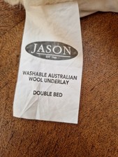 Australian wool double for sale  EASTBOURNE