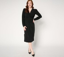 Vestido feminino Dennis Basso tamanho G estampa foil malha italiana com preto A667618 comprar usado  Enviando para Brazil