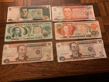 Usado, 6 x notas de piso filipinas comprar usado Usado, 6 x notas de piso filipinas comprar usado  Enviando para Brazil