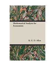 Mathematische analyse ökonome gebraucht kaufen  Trebbin