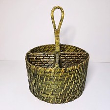 Handwoven round rattan for sale  Greensboro