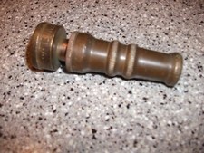 Bocal de mangueira de jardim vintage de latão maciço, joia auenco. comprar usado  Enviando para Brazil