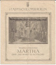 Theaterprogramm martha dem gebraucht kaufen  Rostock