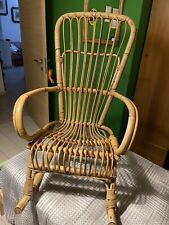 Sedia dondolo vintage usato  Potenza