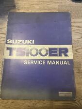 Suzuki ts100er service for sale  GREAT YARMOUTH