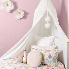 Dossel de cama Posh Winkles rosa princesa para quarto de meninas com pompons-B16 comprar usado  Enviando para Brazil