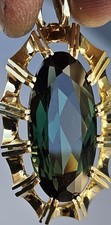 Grüner 585 gold gebraucht kaufen  Calw