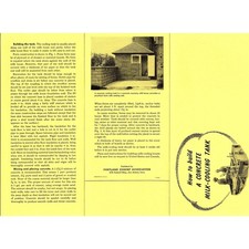 Build a Concrete Milk Cooling Tank Brochure Portland Cement Des Moines IA AG5-H2 comprar usado Build a Concrete Milk Cooling Tank Brochure Portland Cement Des Moines IA AG5-H2 comprar usado  Enviando para Brazil