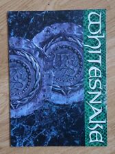Whitesnake tour programme for sale  BLACKPOOL