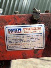 Power hacksaw for sale  KINGSBRIDGE