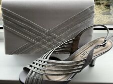 Silver grey shoes for sale  LOSSIEMOUTH